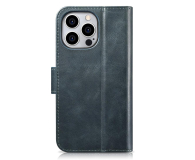 iCarer Wallet Case Oil Wax do iPhone 14 Pro (Anti-RFID) niebieski 6975092686071 - 1201117 - zdjęcie 4